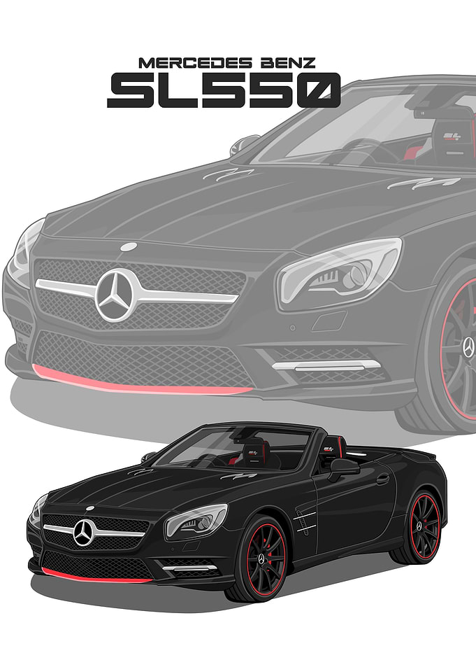 Mercedes Benz SL550
