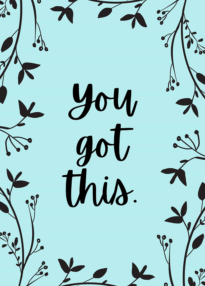 you got this positive