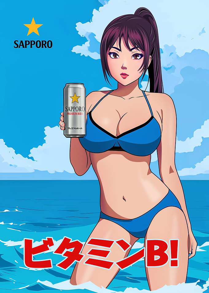Sapporo Vitamin B Beer