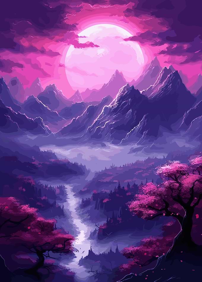 cherry blossom japan art