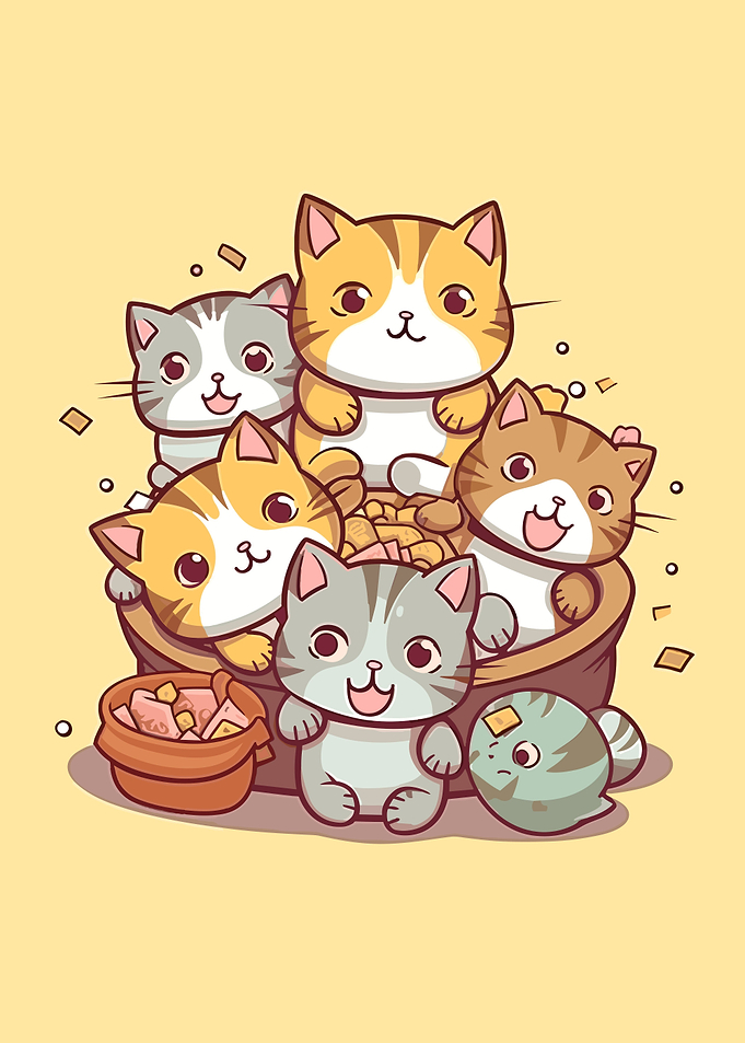 Cats Kawaii Animals