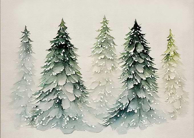Christmas Art Print