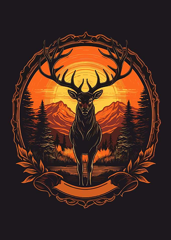 deer realistic art style