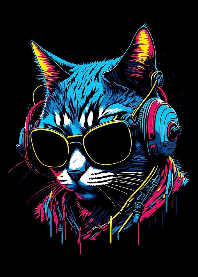 Animal Cool Cat