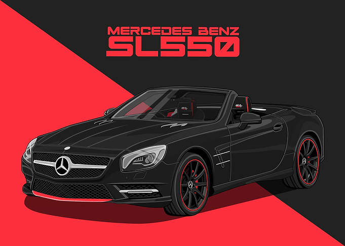 Mercedes Benz SL550