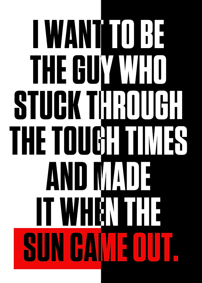 I WANT TO BE THE GUY WHO
