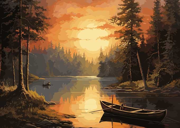 Boat Sunset