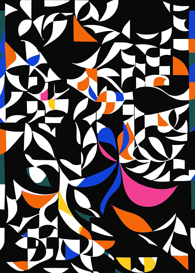 Pop Art Abstract Design