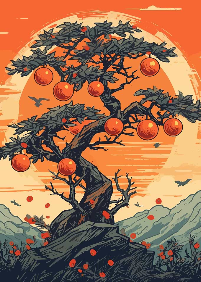 Fruit Japanese Vintage