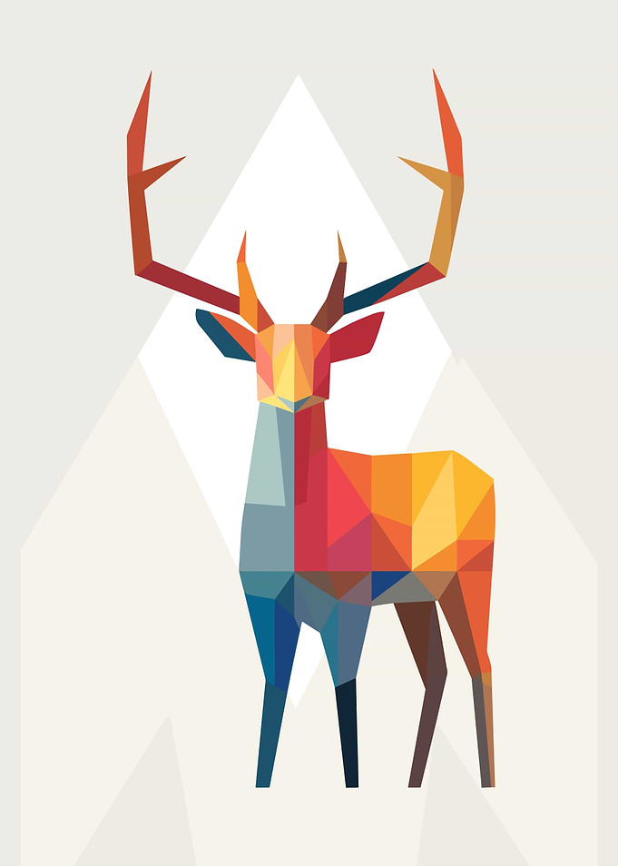 Animal Minimalist Flat