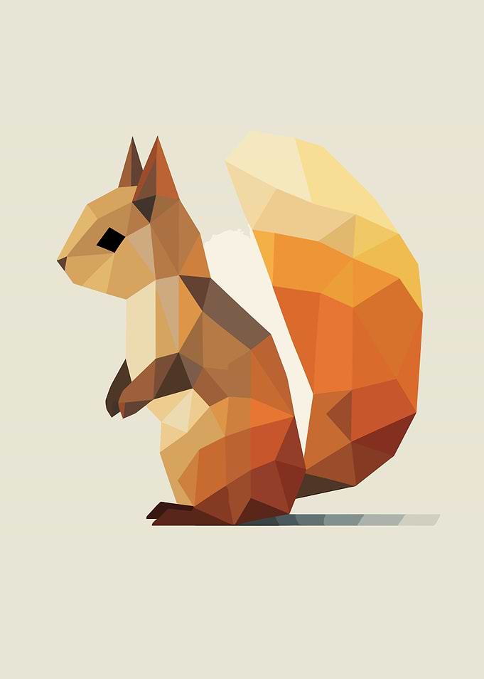Animal Minimalist Flat