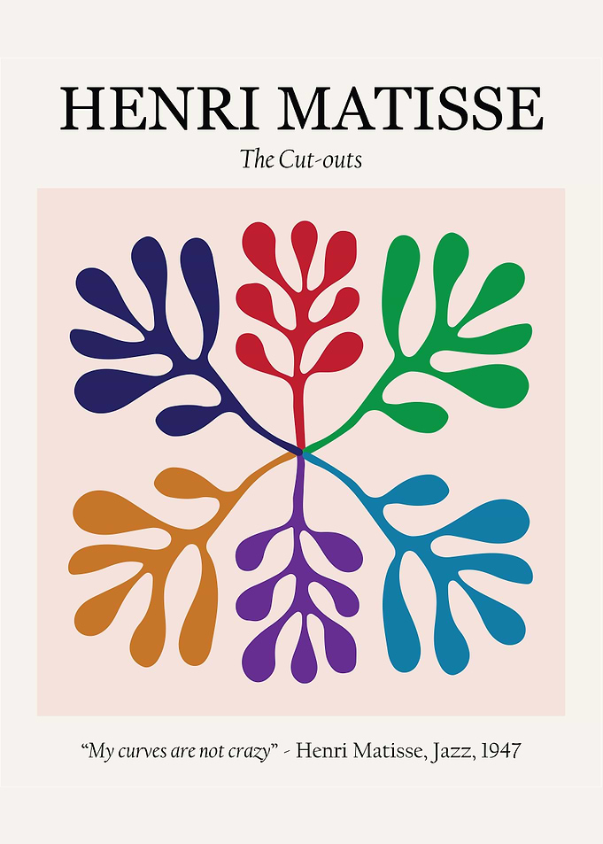 Matisse exhibition poster