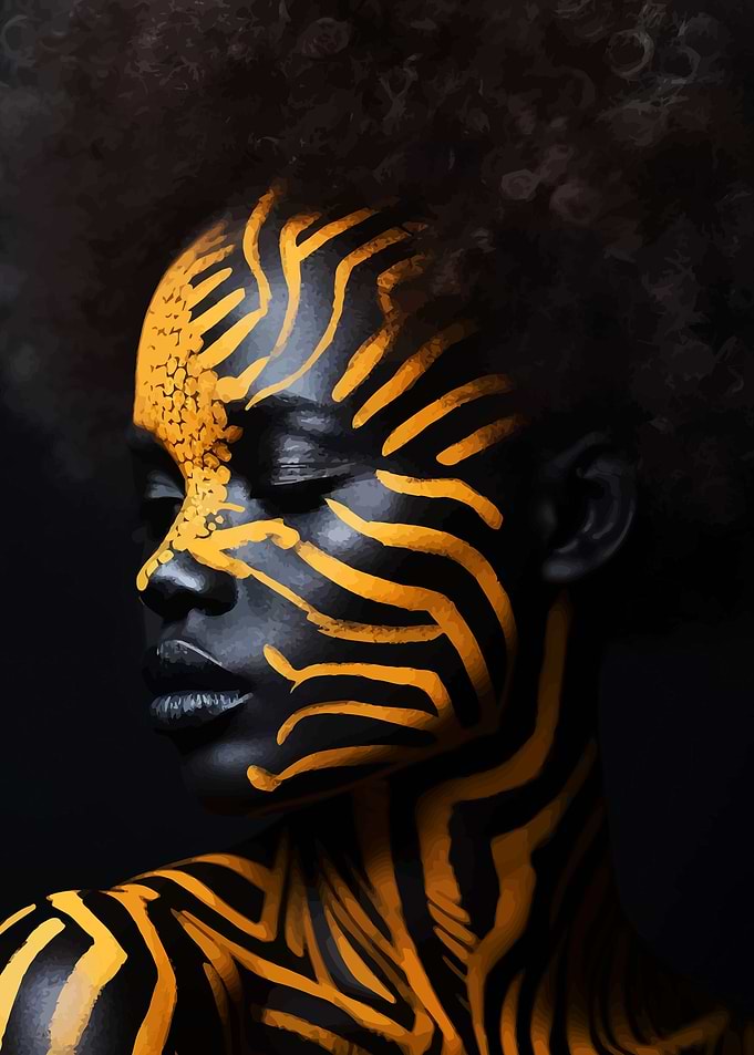 Beautiful Afro Girl