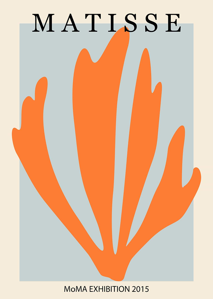 Matisse exhibition poster