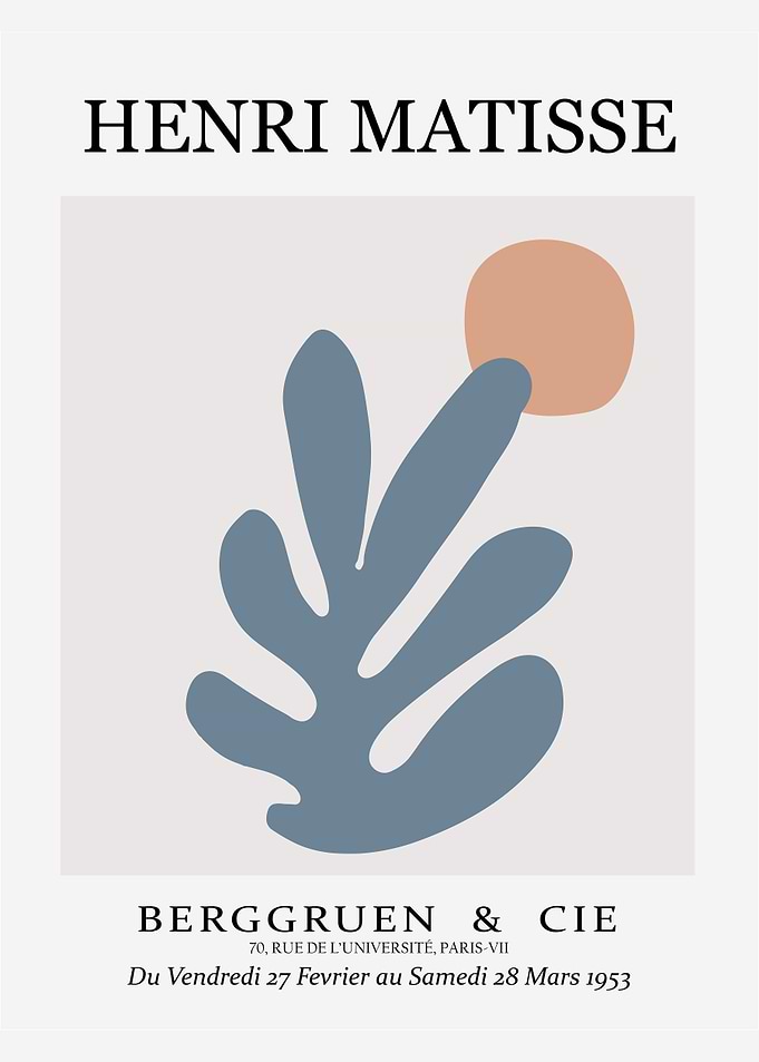 Matisse exhibition poster