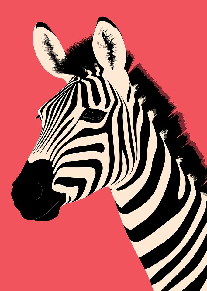 Animal Minimalist Flat