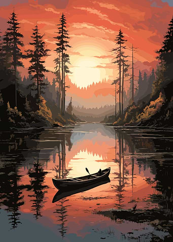 Boat Sunset