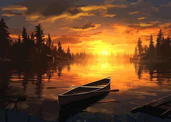 Boat Sunset