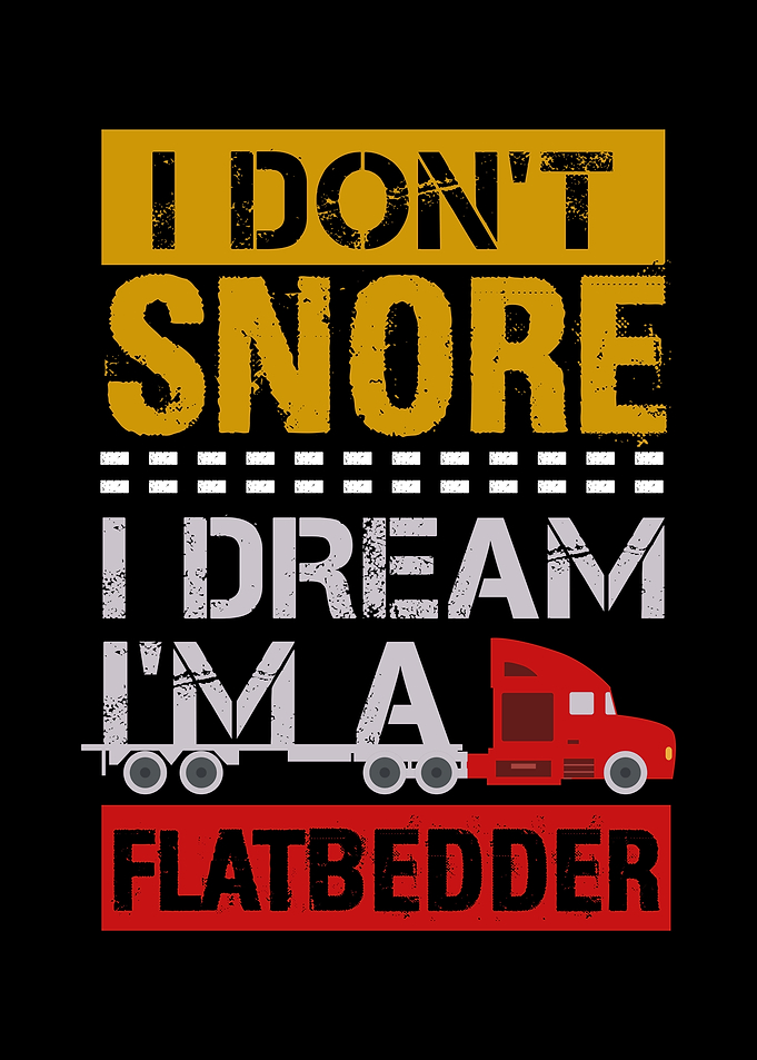 Trucking Flatbedder Cargo