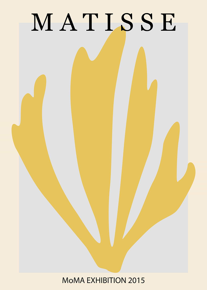 Matisse exhibition poster