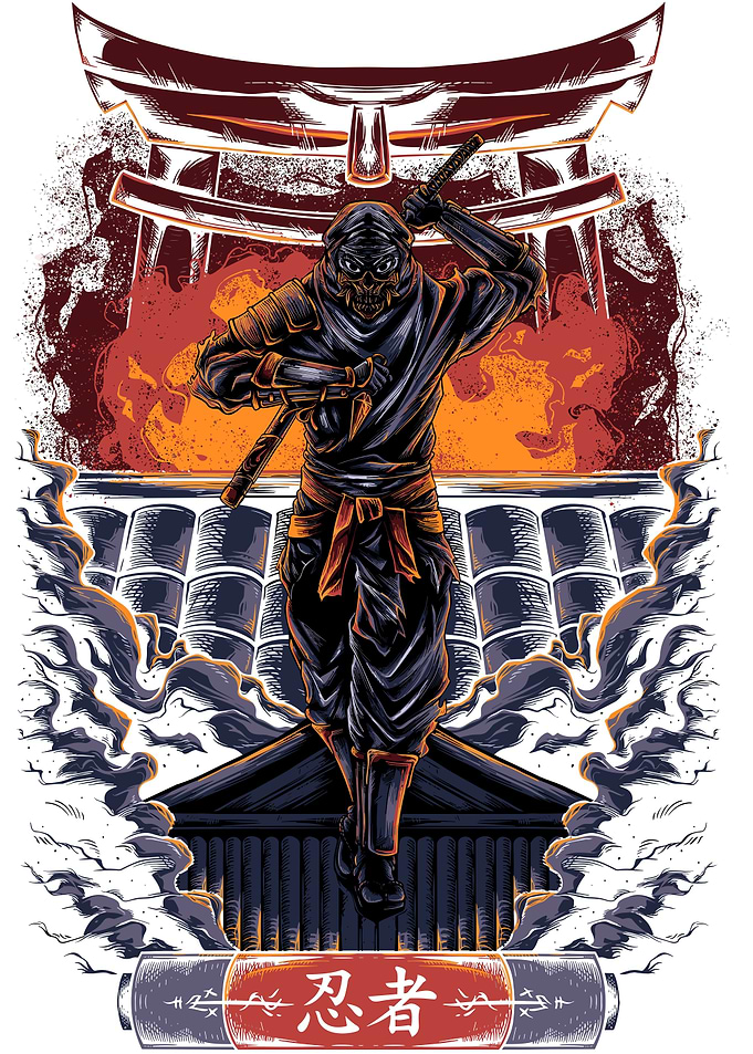 Japanese Samurai Art