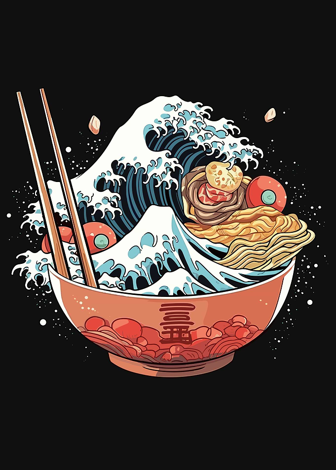 ramen bowl art