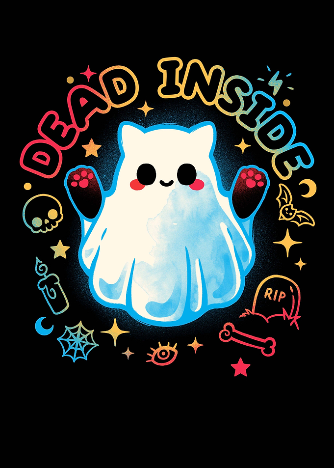 Cat ghost dead inside