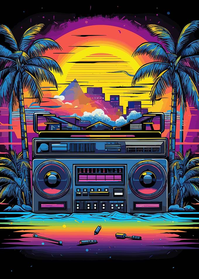Music Synthwave 80s