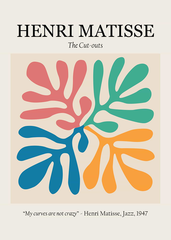 Matisse exhibition poster