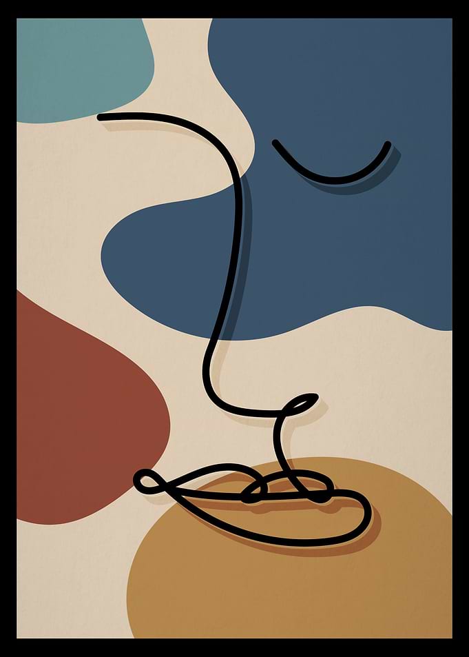 Abstract Face Art