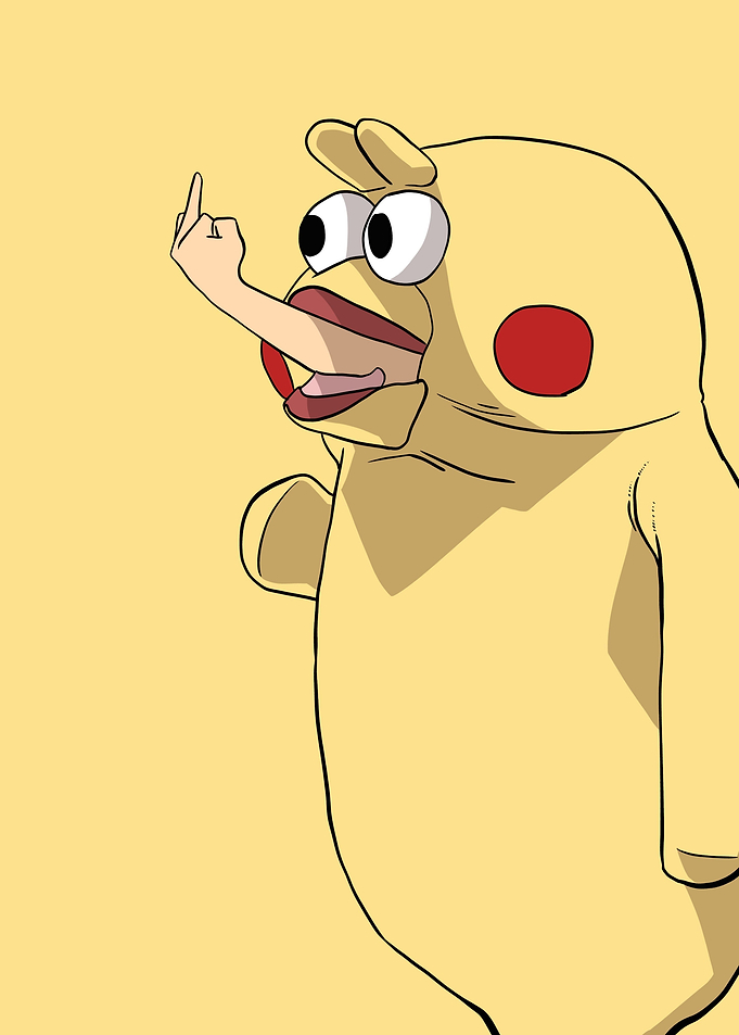 funny angry clown