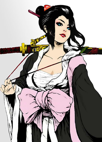 Japan Japanese Geisha V2