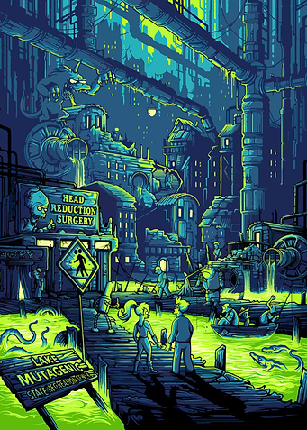 futurama poster