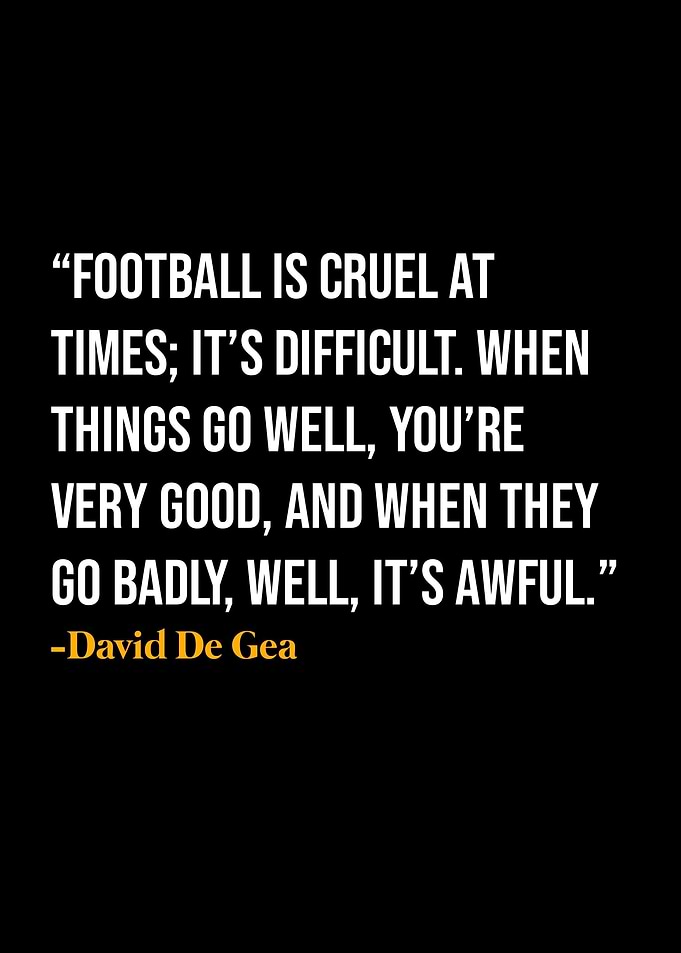 David De Gea Quote