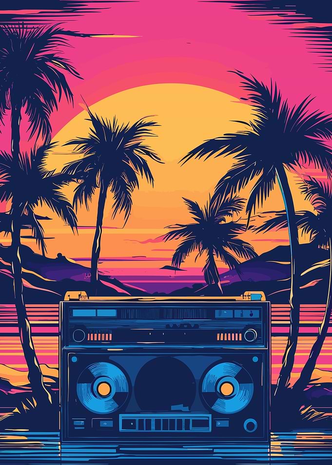 Music Synthwave 80s