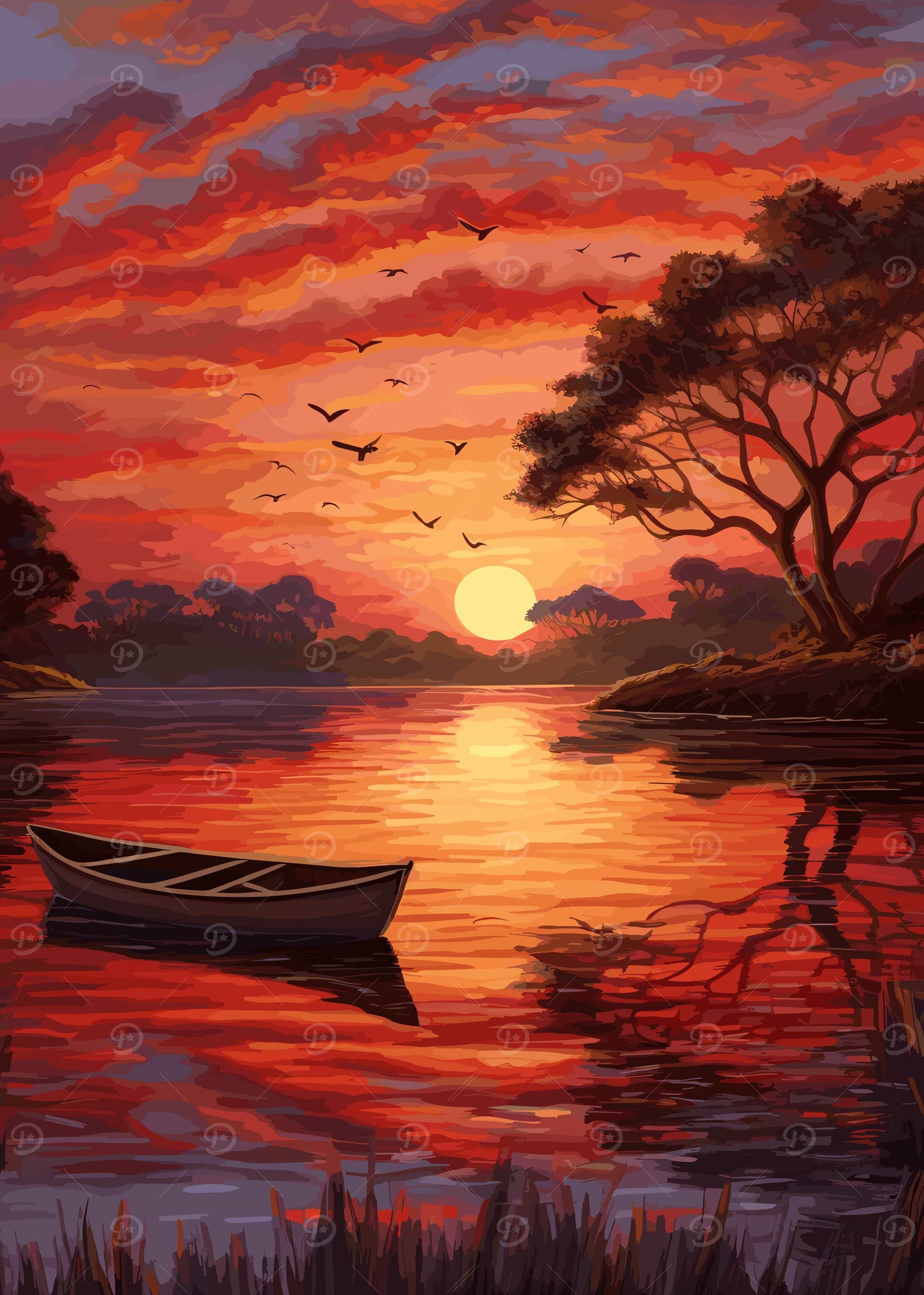 Boat Sunset