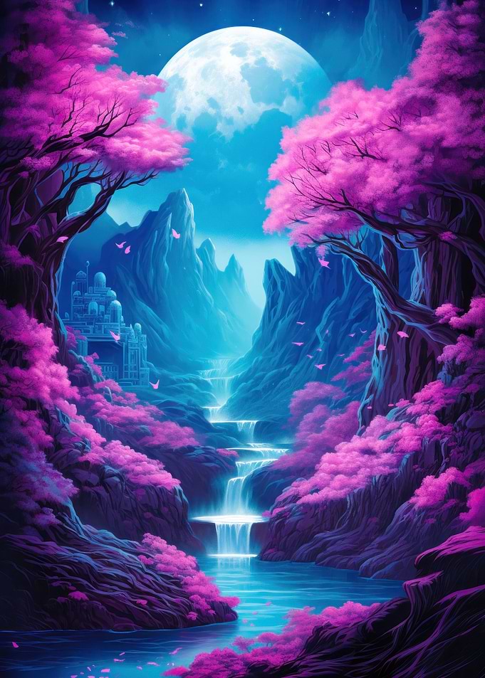 Fantasy Alien Landscape 02