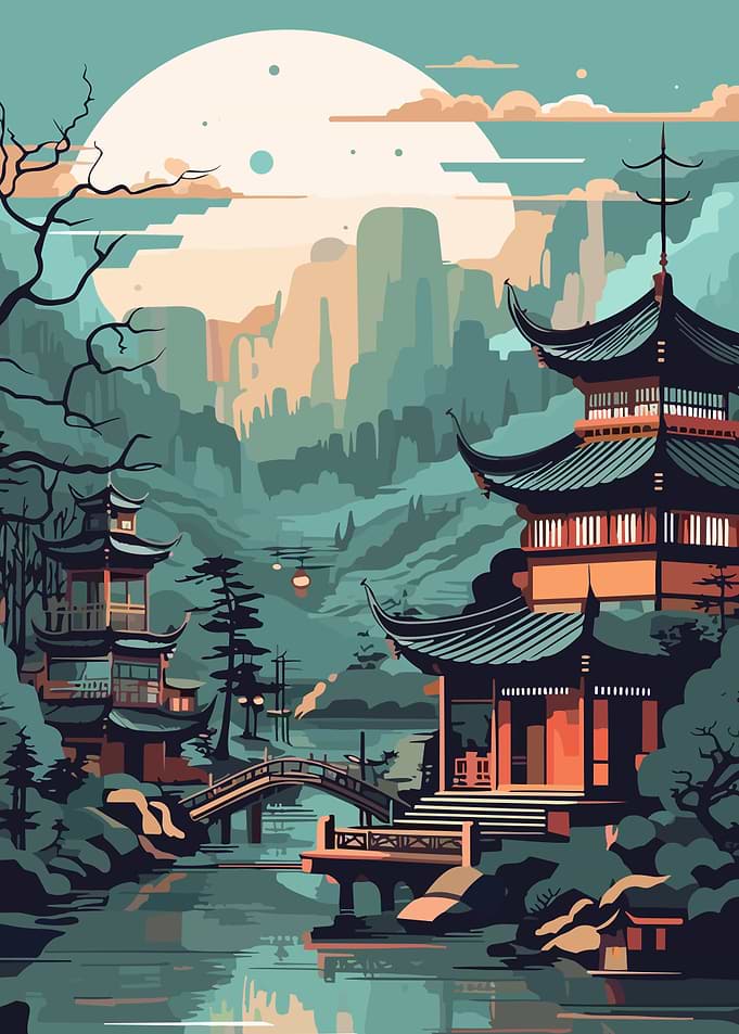 Japan Anime Scenery