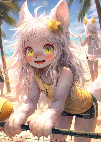 Furry Cat Girl v3