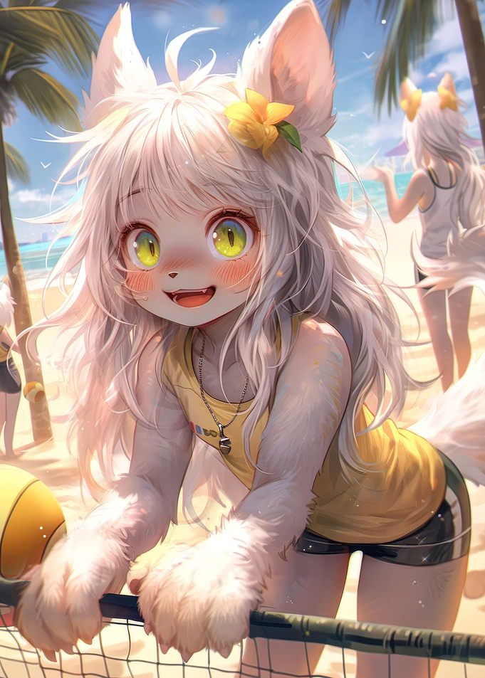 Furry Cat Girl v3