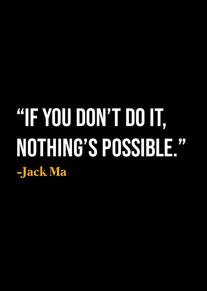 Jack Ma Quote
