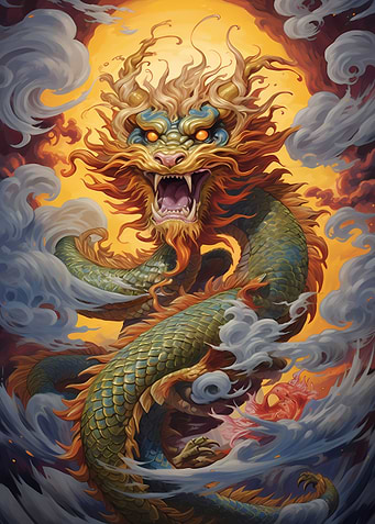 Dragon Waves Japanese