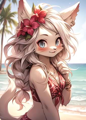 Furry Cat Girl v4