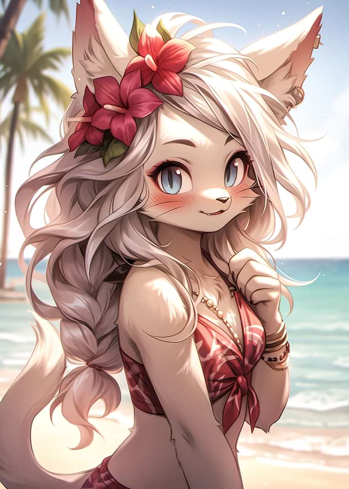 Furry Cat Girl v4