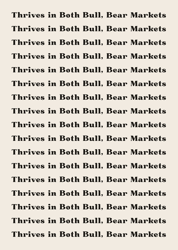 Thrives in Both Bull Bear