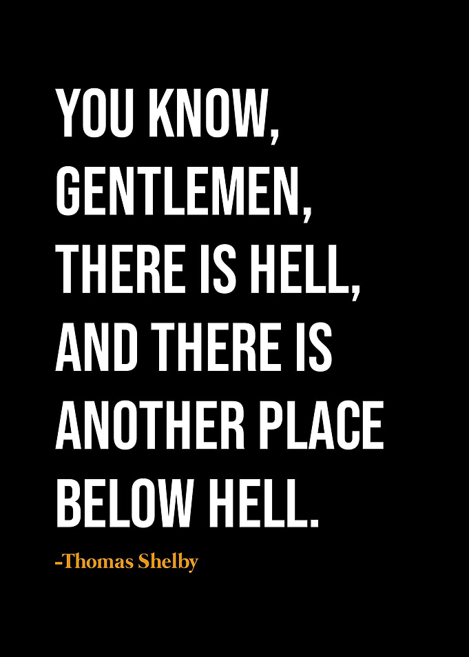 Thomas Shelby quotes