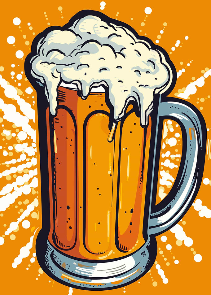 Beer Pop Art