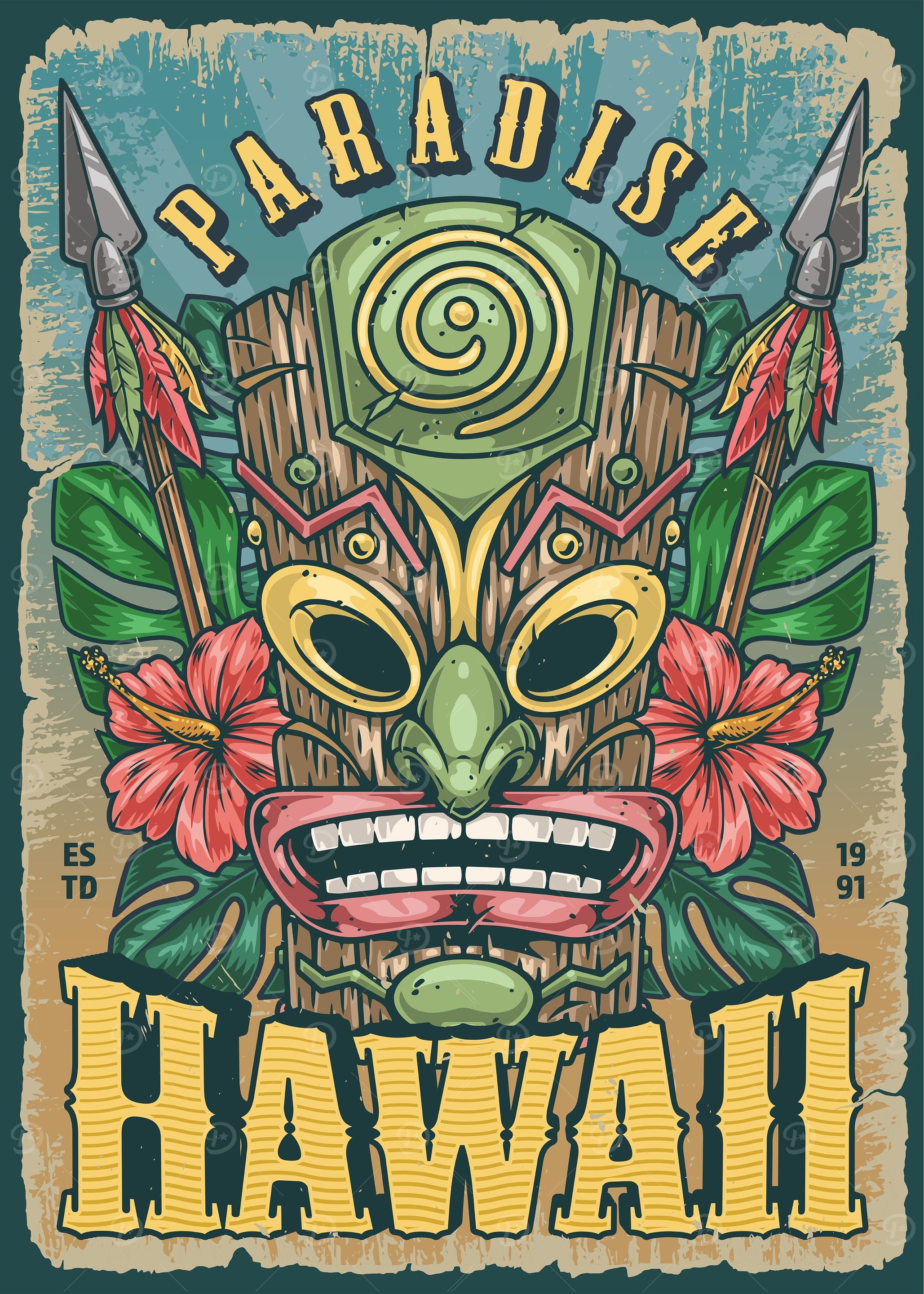 Hawaii Tiki Paradise
