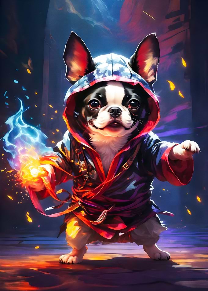 Boston Terrier Puppy