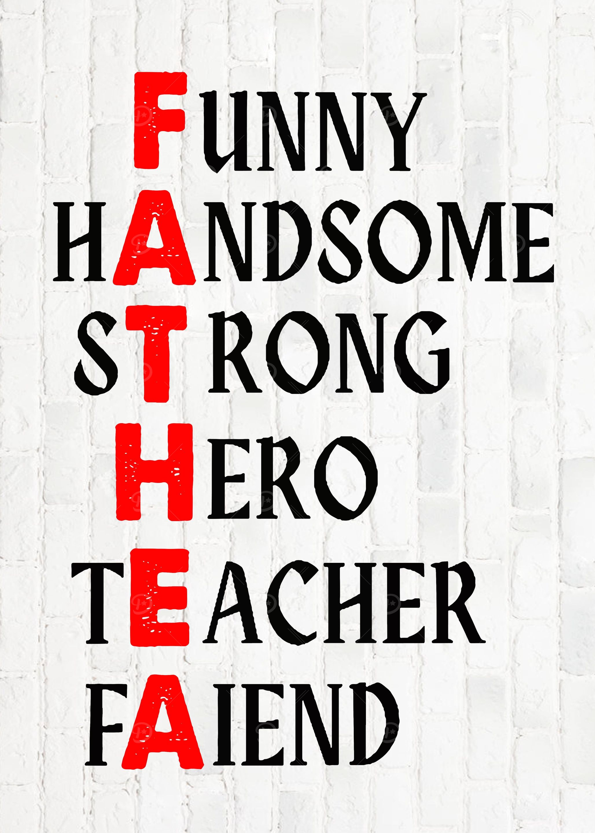 Father Fathers Day Hero